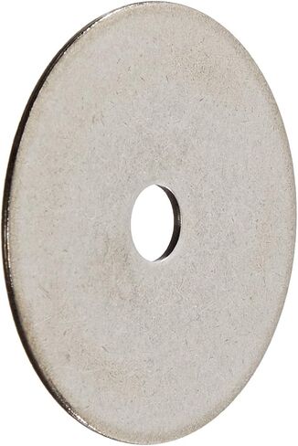 Small Parts 7528WF188 18-8 Stainless Steel Flat Washer, Plain Finish, 3/4" Hole Size, 13/16" ID, 1-3/4" OD, 0.105" Nominal Thickness (Pack of 25) in Saudi Arabia