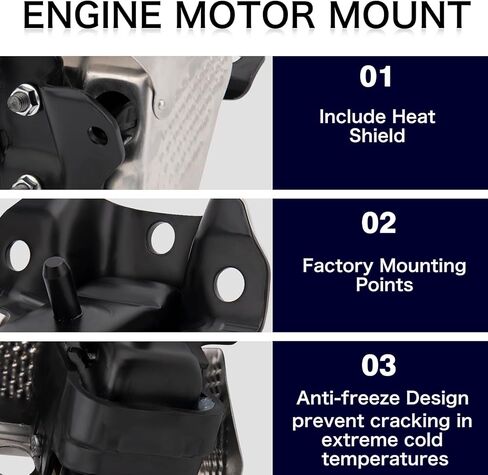 15854941 حامل محرك المحرك متوافق مع 2007-2014 تشيفي سوبربان سيلفرادو أفالانش تاهو كاديلاك إسكاليد جي إم سي سييرا يوكون يستبدل 15854939 A5365HY حامل المحرك in Kuwait