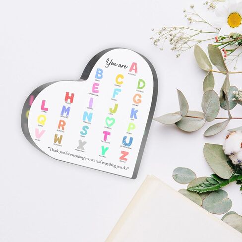 Teacher Office Desk Decoration Signs, Teacher Appreciation Gifts for Women, Teacher Graduation Party Gift from Student, Back to School Teachers Day Gifts, Best Teacher Keepsake in Kuwait