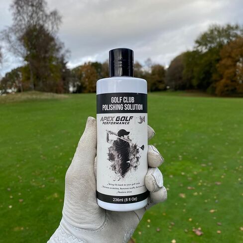 Golf Club Polish 8oz, Golf Club Cleaner, Golf Cleaning Kit, Club Cleaner, Golf Club Cleaning kit, Golf Club Polsihing Kit (New Formula) in Kuwait