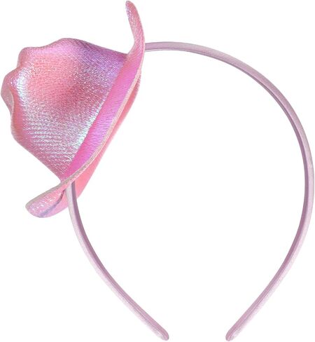 Cowboy Hat Headband Mini Cowgirl Hat Headband Cowgirl Hat Women's Costume Headwear for Women Masquerade Party in Saudi Arabia
