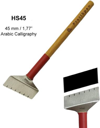 Pratikpen الخط العربي Celi Thuluth 3 أقلام الخط العربي قلم غمس الحبر، قلم الخط اليدوي الفني الفني الاحترافي ذو مقبض فريد من نوعه (HS45) in Saudi Arabia