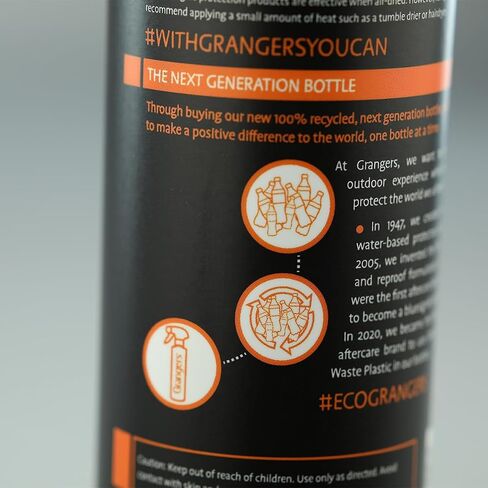 Grangers Performance Repel Plus معالجة مقاومة للماء، حقيبة صديقة للبيئة، 9.3 أونصة in Kuwait