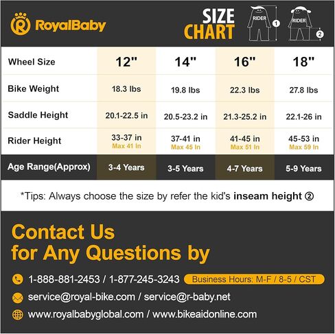 دراجة Royalbaby EZ Stargirl للأطفال، سهلة تعلم التوازن لركوب الدراجات، 12 14 16 18 بوصة توازن ودراجة دواسة، دراجة الفتيات المبتدئات للأطفال من سن 3 إلى 9 سنوات، فرامل يد وفرامل كوستر in Kuwait