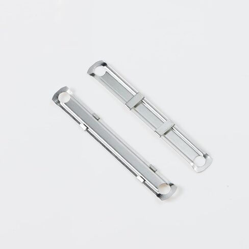 Binditek Metal Prong Paper Fasteners Sets, 2.1 Inch Capacity, 2.75 Inch Base, for Standard 2-Hole Punch, Box of 50 Complete Sets, for Students and Coworkers in Saudi Arabia