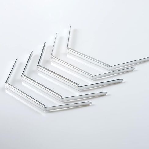 Binditek Metal Prong Paper Fasteners Sets, 2.1 Inch Capacity, 2.75 Inch Base, for Standard 2-Hole Punch, Box of 50 Complete Sets, for Students and Coworkers in Saudi Arabia