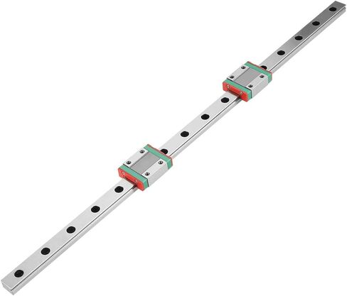 YWBL-WH MGN12 دليل السكك الحديدية الخطية الصغيرة، دليل منزلق خطي 450 مم مع كتلة نقل MGN12H للطابعة ثلاثية الأبعاد DIY وآلة CNC، أدلة خطية in Kuwait