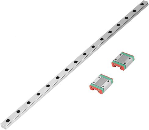 YWBL-WH MGN12 دليل السكك الحديدية الخطية الصغيرة، دليل منزلق خطي 450 مم مع كتلة نقل MGN12H للطابعة ثلاثية الأبعاد DIY وآلة CNC، أدلة خطية in Kuwait