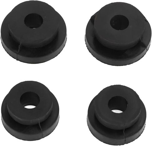 572312, 4PCS Black Anti Shaking Radiator Mount Bushing Rubber for Car in Saudi Arabia