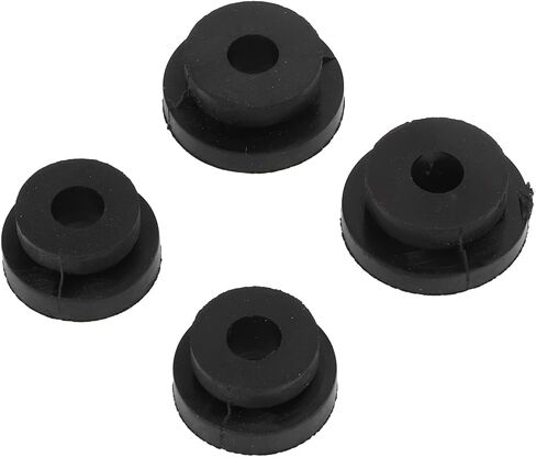 572312, 4PCS Black Anti Shaking Radiator Mount Bushing Rubber for Car in Saudi Arabia