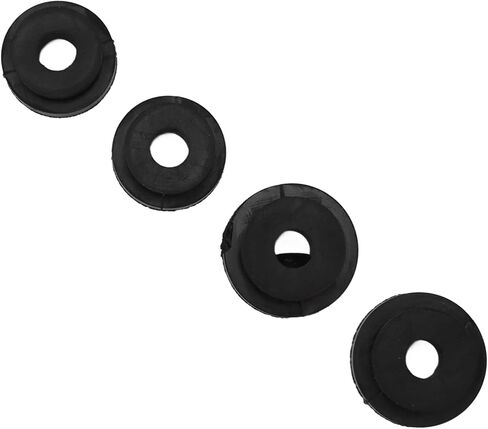 572312, 4PCS Black Anti Shaking Radiator Mount Bushing Rubber for Car in Saudi Arabia