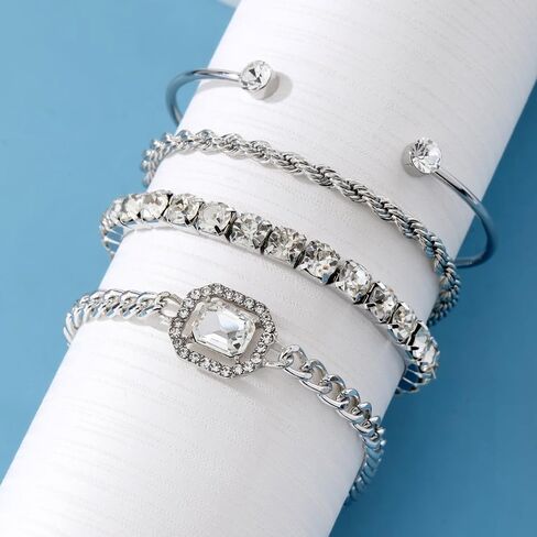 أساور الذهب للنساء سوار الذهب مكتنزة الكفة سوار الذهب سوار المكدس الذراع الكفة سوار سلسلة سوار بيان سوار مجوهرات هدايا للفتيات تتجه الأساور للنساء 2024 in Kuwait