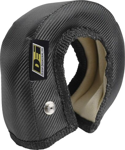 مجموعة Design Engineering 010180 ONYX Series T3 Turbo Shield مع غلاف عادم، وأربطة بسحاب من الفولاذ المقاوم للصدأ، وسلك تثبيت in Kuwait