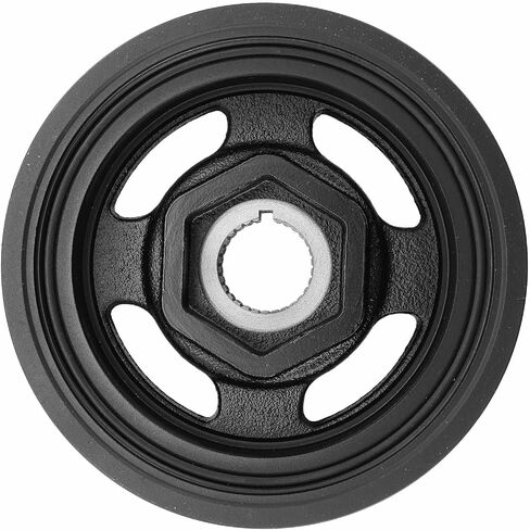 A-Premium Engine Harmonic Balancer Crankshaft Pulley Compatible with Honda CRV 2007-2014, Accord 2008-2012, Crosstour 2012-2015 & Acura TSX 2013-2014, DOHC L4 2.4L, Replace# 13810R40A01, 13810RZA008 in Saudi Arabia