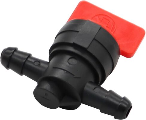 Yunnergo 10PCS 1/4" Straight InLine Gas Fuel Shut Off Valves with Fuel Filter Clamps 493960 494768 698183 Cut Off Valves Compatible with 5019H 5019K 24507 34212 AM36141 AM107340 54-3150 1-603770 in Saudi Arabia