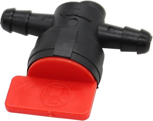 Yunnergo 10PCS 1/4" Straight InLine Gas Fuel Shut Off Valves with Fuel Filter Clamps 493960 494768 698183 Cut Off Valves Compatible with 5019H 5019K 24507 34212 AM36141 AM107340 54-3150 1-603770 in Saudi Arabia
