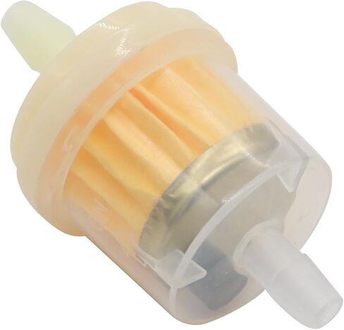 Yunnergo 10PCS 1/4" Straight InLine Gas Fuel Shut Off Valves with Fuel Filter Clamps 493960 494768 698183 Cut Off Valves Compatible with 5019H 5019K 24507 34212 AM36141 AM107340 54-3150 1-603770 in Saudi Arabia