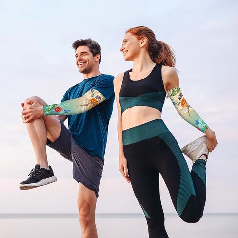YPHCDO أكمام البستنة للنساء المزرعة للحماية من أشعة الشمس وأكمام أذرع تبريد مقاومة للشوكة لتغطية الأذرع لرياضات الحديقة in Kuwait