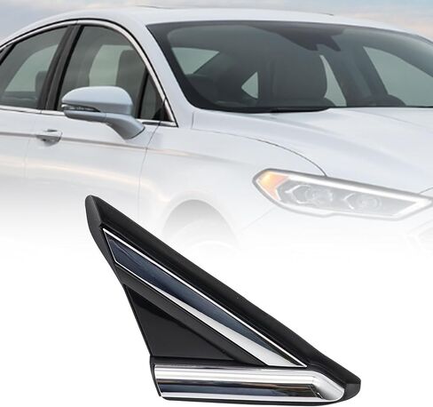 FZJDSD Front Right Fender Pillar Trim Mirror Corner Molding Compatible with Ford Fusion 2013 2014 2015 2016 2017 2018 in Saudi Arabia