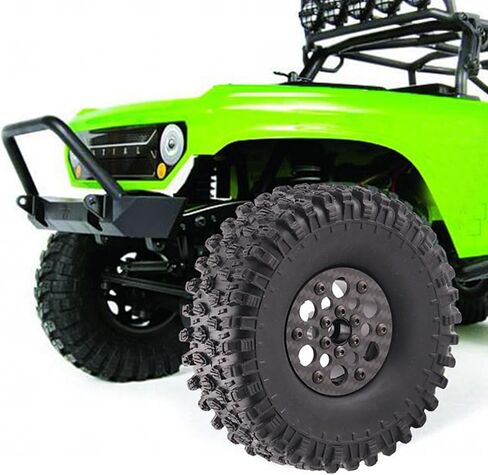 1.9 بوصة جنوط عجلة Beadlock 4 قطع من ألياف الكربون إطارات عجلة الألومنيوم لـ 1/10 RC الزاحف TRX4 محوري كابرا SCX10 VS4-10 Gen8 ترقية ألياف الكربون 1.9 جنوط عجلة Beadlock - A in Kuwait