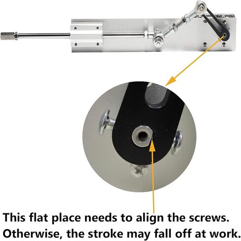JQDML DIY Cycle الترددية المحرك الخطي DC 24V، أقصى عزم دوران 17 رطلاً، طول السكتة الدماغية 1.18 "-6"، سرعة متغيرة من 25-120 دورة في الدقيقة، منظم التحكم في السرعة، جهاز التحكم عن بعد، مجموعة الحامل. (24V150mm120rpm) in Kuwait