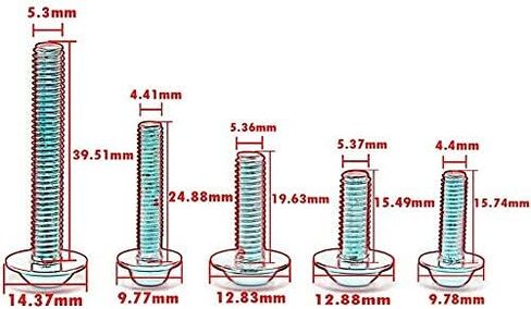 AnXin Motorcycle Fairing Bolt Kit 116pcs Motorcycle Bodywork Screws Windscreen Bolts Nuts Kit CNC Universal for R3 R7 R6 R1 GSXR 750 GSXR 600 Blue in Kuwait