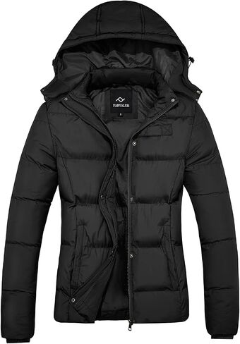 FARVALUE Women's Winter Coat Thicken Puffer Jacket Warm Bubble Coat with Removable Hood in Saudi Arabia