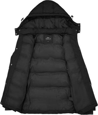 FARVALUE Women's Winter Coat Thicken Puffer Jacket Warm Bubble Coat with Removable Hood in Saudi Arabia
