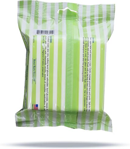 Earthbath، مناديل مبللة للوجه مضادة للحساسية - مناديل مبللة لطيفة للكلاب للبقع المسيل للدموع، تركيبة لا تحتاج للشطف، أفضل مناديل مبللة للحيوانات الأليفة للكلاب والقطط، مصنوعة في الولايات المتحدة الأمريكية، مناديل مبللة لتنظيف الكلاب خالية من القسوة - 25 ع in Kuwait