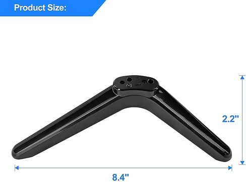 حامل تلفزيون ريموس العالمي متوافق مع تلفزيون TCL 49 50 55 بوصة LED، وأرجل حامل التلفزيون لنماذج تلفزيون TCL 55S401، 50S401، 55S405، 49S405، 55S421، 55S425، 50S425، 50S405، 55S423، 50S523 in Kuwait