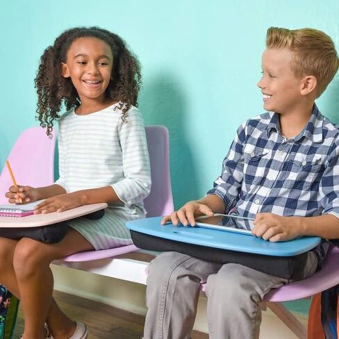 مكتب لاب جير الأساسي مع حافة الجهاز ووسادة - الكوارتز الوردي - رقم الموديل 44304 in Kuwait