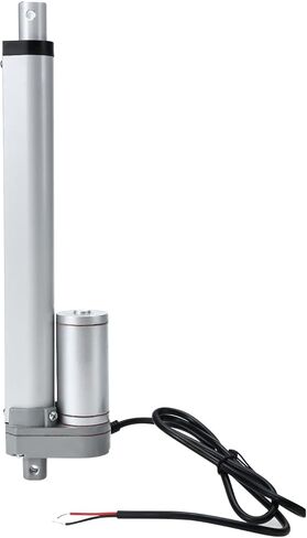 Skyehomo 8 بوصة محرك خطي للسكتة الدماغية، مشغل خطي كهربائي مقاوم للماء مع دعامة تثبيت، 225 رطل (900N) 10 مم/ثانية مناسب لكرسي كرسي الأريكة الكهربائية ومركبات الشحن (1، أبيض) in Kuwait