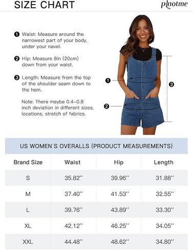 PLNOTME Women's Summer Denim Overall Shorts Button Up Front Sleeveless Jean Overalls Romper with Pockets in Saudi Arabia