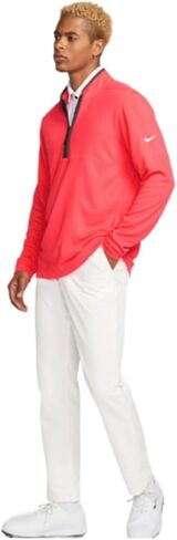 Nike Men's UV Dri-Fit Victory 1/4 Zip Golf Pullover Ember Glow Large in Saudi Arabia