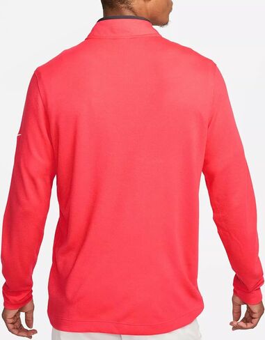 Nike Men's UV Dri-Fit Victory 1/4 Zip Golf Pullover Ember Glow Large in Saudi Arabia