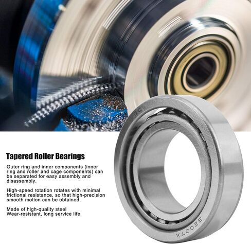 4pcs 32007 2007107 Tapered Roller Bearings for Machine Tools, Rolling Bearings for Automotive Machinery Gears in Saudi Arabia