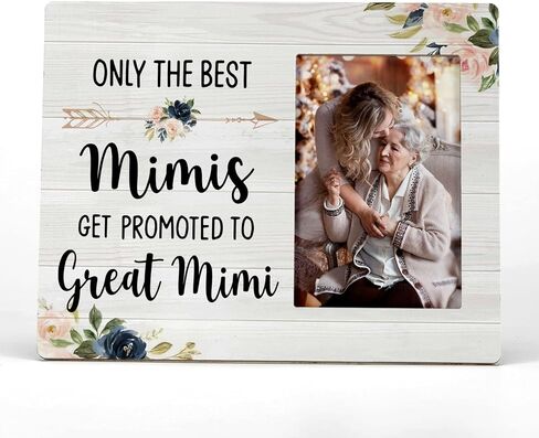 FONDCANYON La Mejor Abuelita Del Mundo إطار صور إسباني، إطارات صور الجدة Abuelita، هدايا عيد الأم Abuelita Grandma لعيد ميلاد الجدة Abuelita (صورة 4x6 بوصة) in Kuwait
