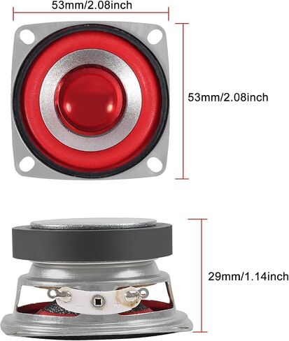 D-FLIFE 4Ohm 5W Full Range Audio Speaker Stereo Woofer Loudspeaker for Arduino Replacement (4pcs) in Saudi Arabia