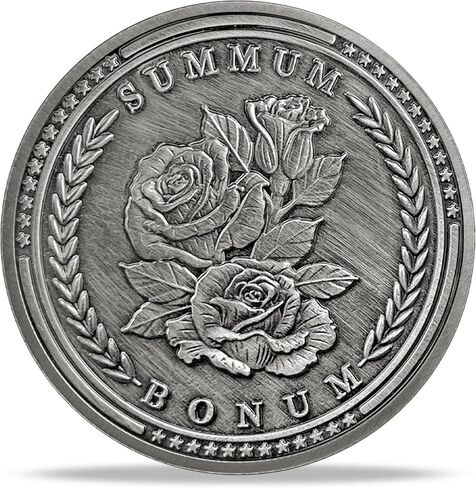 Summum Bonum Stoic Coin Stoicism Challenge Coin Stoic Reminder Token for Daily Stoic Meditations in Saudi Arabia