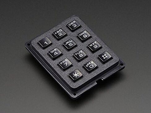 Adafruit 3x4 Phone-style Matrix Keypad in Saudi Arabia