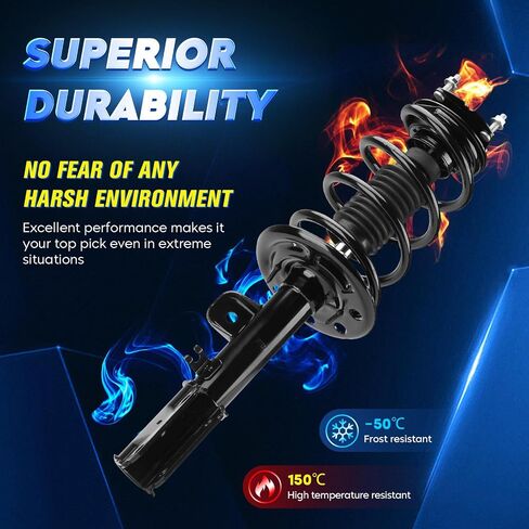 Front Strut Assembly & Sway Bar Links for 2011-2013 Ford Explorer, Shock Absorbers Replace 172620 172621 4PCS in Saudi Arabia