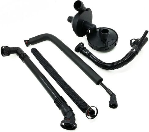 PCV Crankcase Vent Valve & Breather Hose Kit For 2000-2006 BMW 320i 330i 330xi 325xi 525i 530i 323Ci 323i 328Ci 328i 528i Z3 325Ci 325i 325Ci 325i Z4 325Ci 330Ci X3 Z3 11617501566 11611432559 in Saudi Arabia