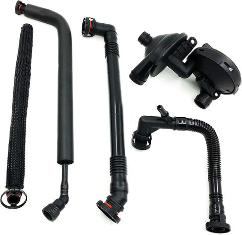 PCV Crankcase Vent Valve & Breather Hose Kit For 2000-2006 BMW 320i 330i 330xi 325xi 525i 530i 323Ci 323i 328Ci 328i 528i Z3 325Ci 325i 325Ci 325i Z4 325Ci 330Ci X3 Z3 11617501566 11611432559 in Saudi Arabia