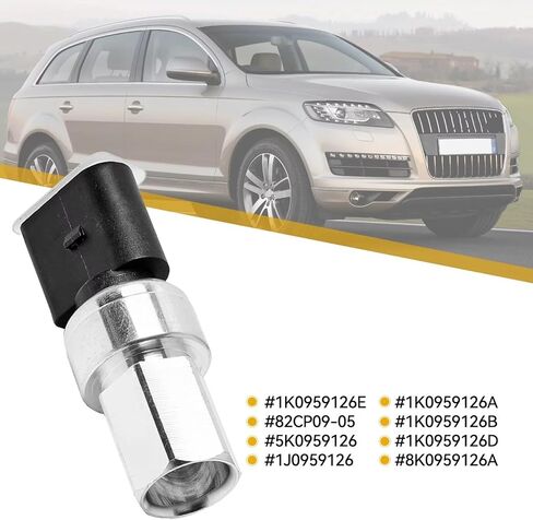 مستشعر مفتاح ضغط A/C ، لشركة فولكس فاجن ، لـ GOL 2009 2010 2011 1J0959126D 1K0959126E مستشعر مفتاح ضغط التيار المتردد لتكييف الهواء in Saudi Arabia