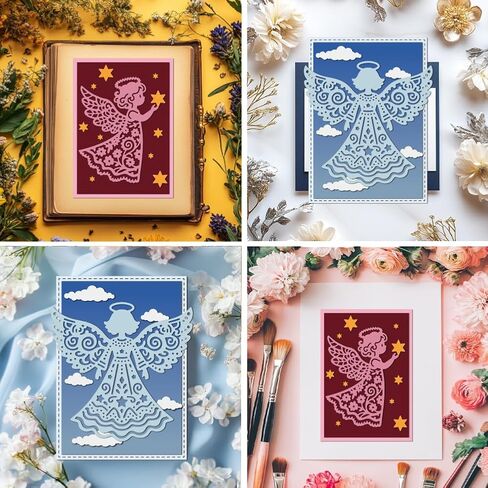 MAYJOYDIY Gentleman and Lady صورة ظلية قطع معدنية يموت صورة بشرية يموت تخفيضات أنيقة للنساء والرجال قالب النقش استنسل من الفولاذ الكربوني لصنع البطاقات، كتيب القصاصات لتزيين الهدايا in Saudi Arabia
