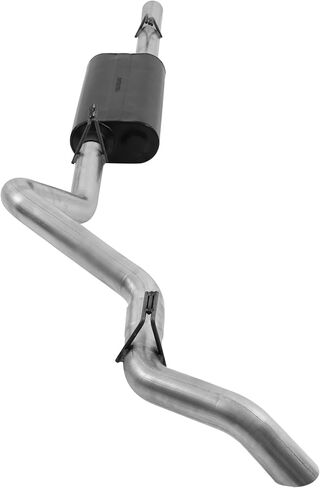 Flowmaster 17126 Force II Cat-Back Exhaust Kit 3 Inch Aluminized Steel Compatible with 1988-1992 Chevy GMC 1/2 Ton or 3/4 Ton 5.7L Standard Cab Long Bed using slip-fit catalytic converter in Saudi Arabia