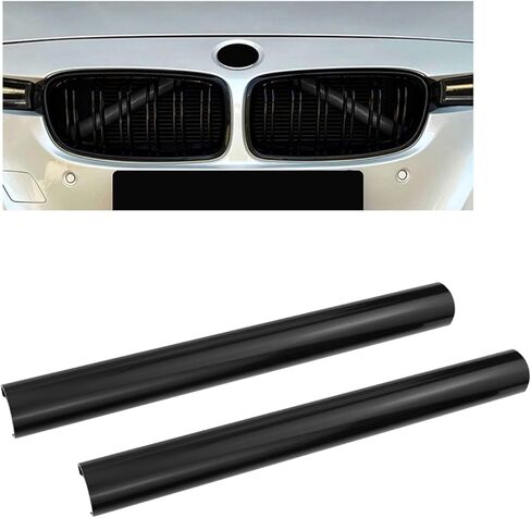 2 قطعة V هدفين مصبغة إدراج المشارب صالح لسيارات BMW G20 G28 G21 الجبهة مصبغة تقليم المشارب غطاء الأزرق in Kuwait