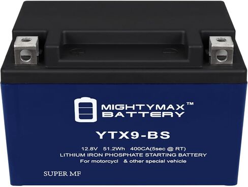 Mighty Max Battery YTX9-BS Lithium Replacement Battery Compatible with Yuasa YTX9-BS MK in Saudi Arabia