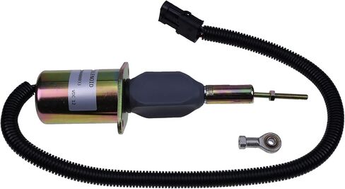 Holdwell Stop Solenoid 3932545 compatible with Cummins Shutdown Shut Off Solenoid SA-4639-12 12 Vdc in Saudi Arabia