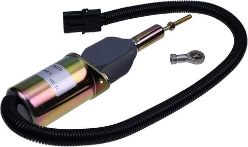 Holdwell Stop Solenoid 3932545 compatible with Cummins Shutdown Shut Off Solenoid SA-4639-12 12 Vdc in Saudi Arabia